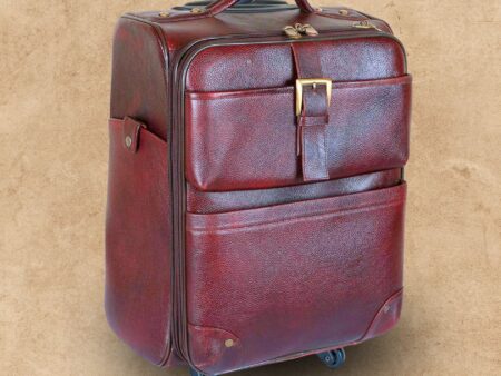 leather trolley bag